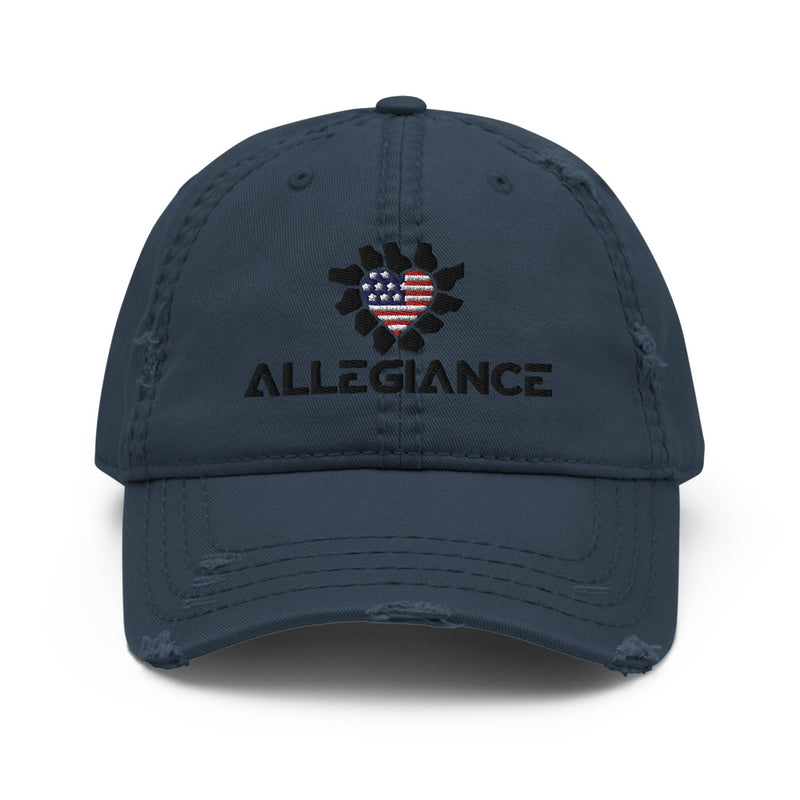 Allegiance Distressed Dad Hat