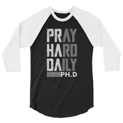Prayed Up 3/4 sleeve raglan shirt