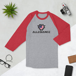 Allegiance 3/4 sleeve raglan shirt