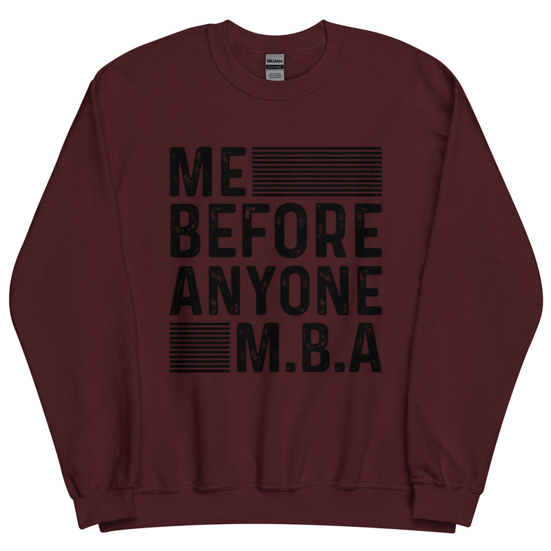 MBA Unisex Sweatshirt (black letters)