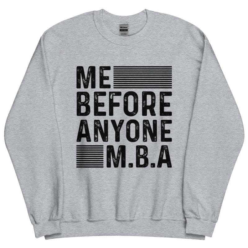 MBA Unisex Sweatshirt (black letters)
